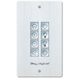 Key Digital KD-WP8-3 8-Button Programmable IP, RS-232, IR Control Keypad