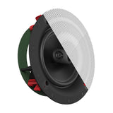 Klipsch DS-180CSM Designer Series 8-Inch Stereo In-Ceiling Speaker, Single Unit