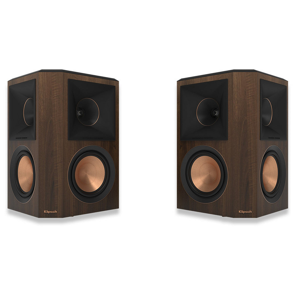 Klipsch RP-502S II Reference Premiere Series Surround Speakers with 5.25-Inch Subwoofer, Pair