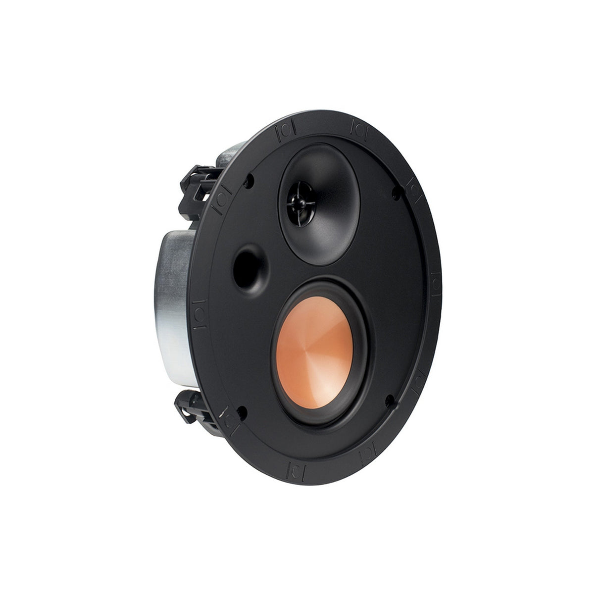 Klipsch SLM-3400-C Shallow Depth Series In-Ceiling Speaker, Single Unit, White