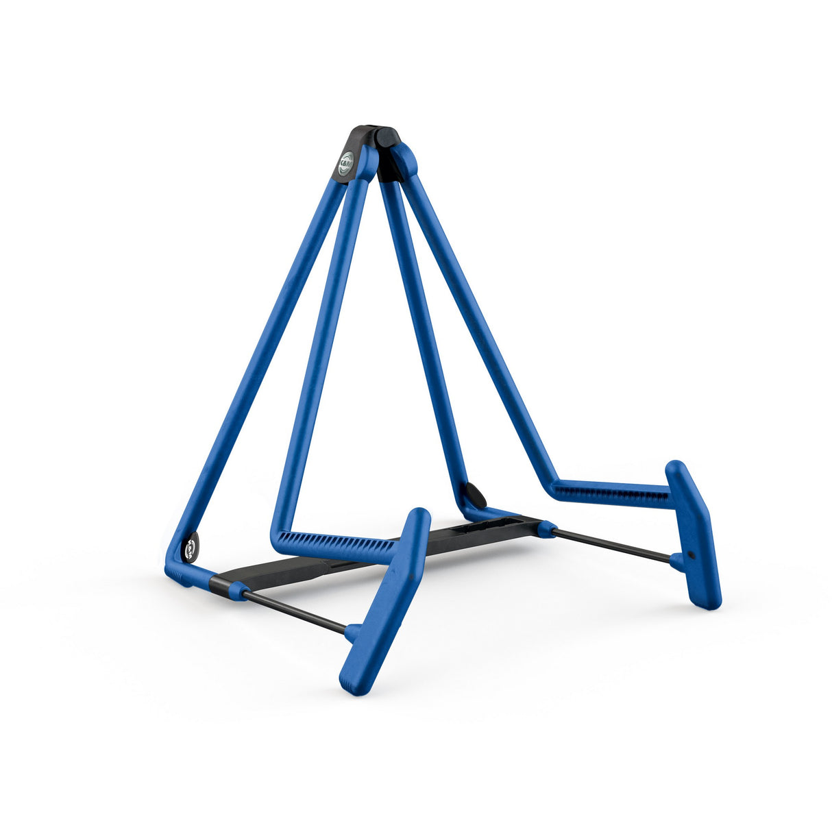 K&M 17580 Heli 2 A-Guitar Stand, Blue