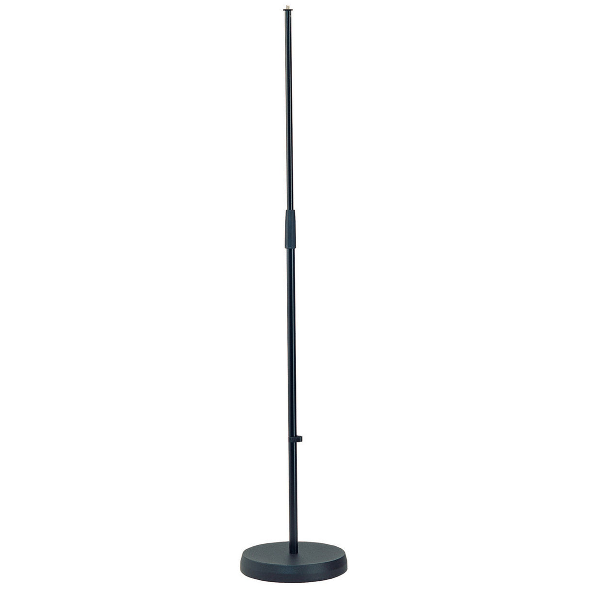 K&M 260 Microphone Stand with Ani-Vibration Rubber Insert, Black