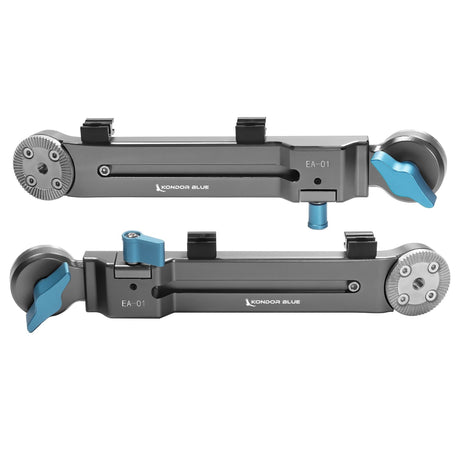 Kondor Blue Rosette Extension Arm Set Adjustable Length - Gray