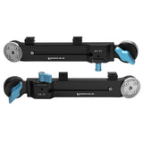 Kondor Blue Rosette Extension Arm Set Adjustable Length - Black