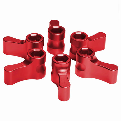 Kondor Blue Replacement Knob Pack 6-Pack - Red