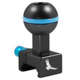 Kondor Blue NATO Clamp to Ball Head for Magic Arms - Black
