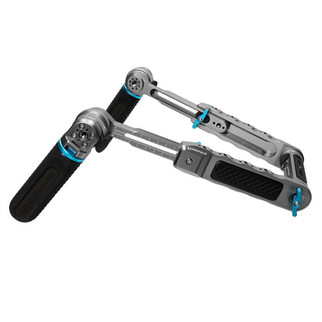Kondor Rosette-Bundle Rosette Arms Grips and Clamp Bundle - Gray
