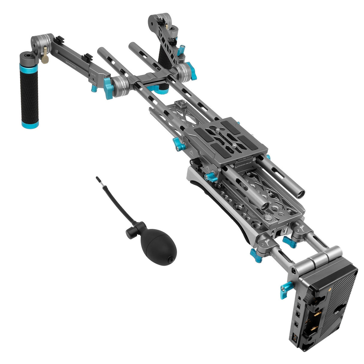 Kondor Blue Shoulder Rig Pro Gold Mount - Gray