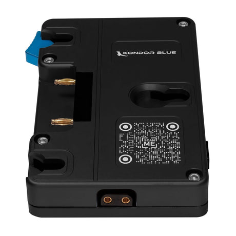 Kondor Blue Blackmagic URSA Mini Battery Plate Gold Mount - Black