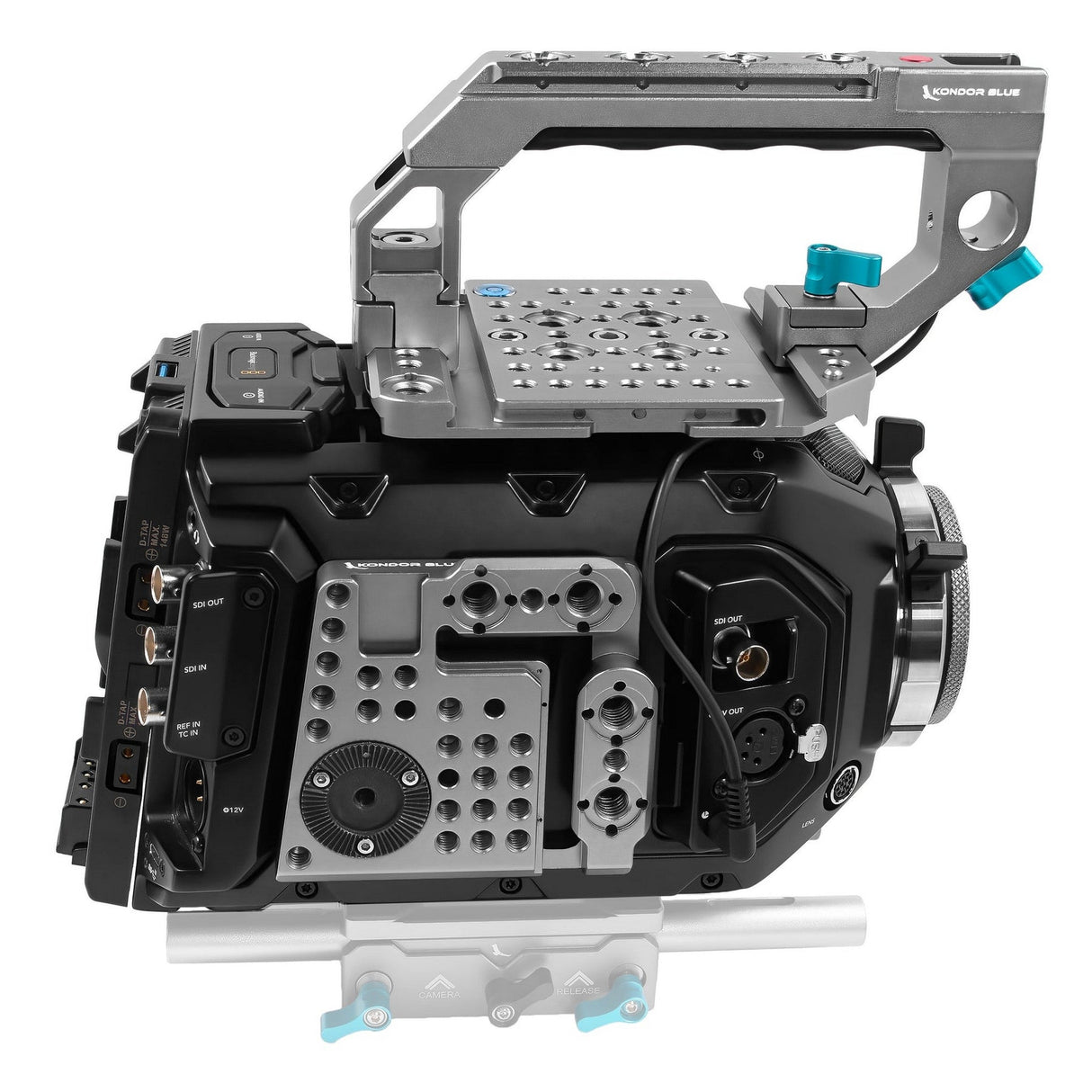 Kondor Blue KB-URSAM URSA Mini Cage with Top Handle - Gray
