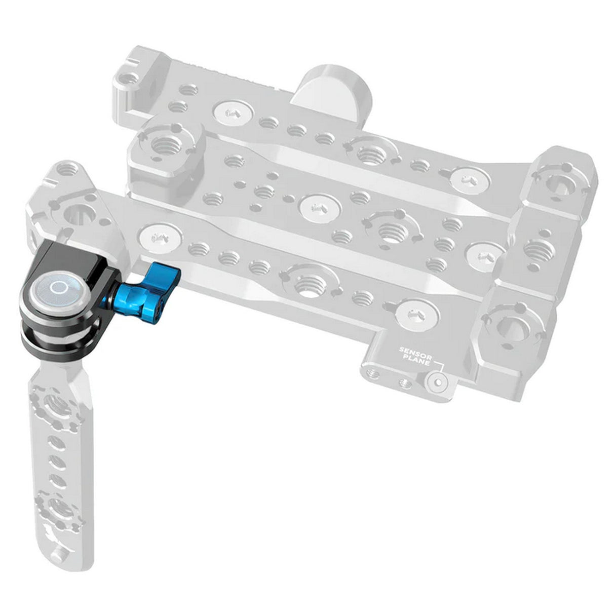 Kondor Blue AKS Rod Clamp for Sony FX6 Cage, Space Gray