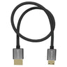 Kondor Blue 16-Inch Mini HDMI to Full HDMI Straight Cable Braided