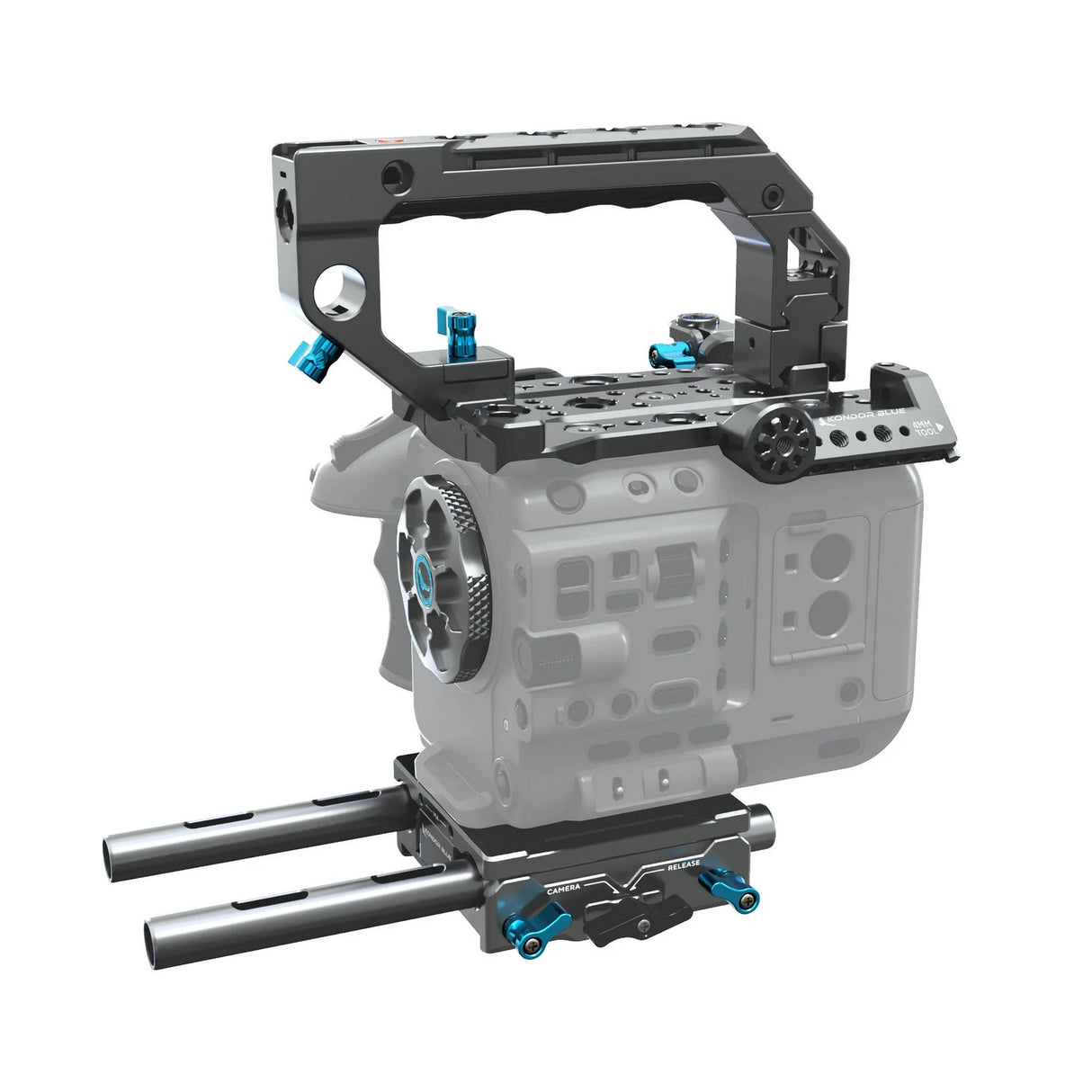 Kondor Blue Base Rig for Sony FX6, Space Gray