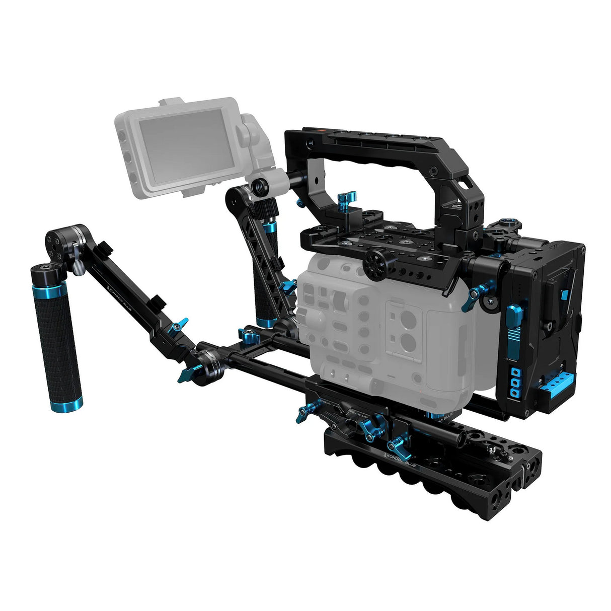 Kondor Blue Ultimate Rig for Sony FX6, Raven Black