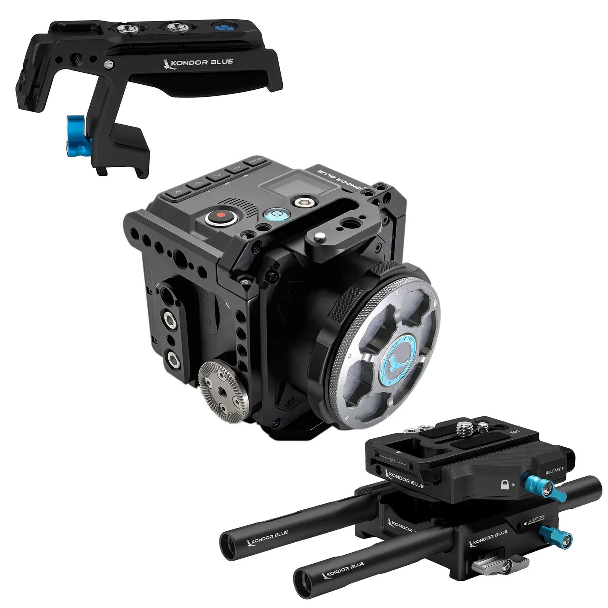 Kondor Blue Z Cam E2 Flagship Base Rig MKII - Raven Black