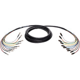 Laird 4855R10-BMB Mini RG-59 BNC Male to HD-BNC Male 12G-SDI/4K UHD Belden 10-Channel Snake Cable
