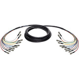 Laird 4855R10-DIN Mini RG-59 DIN Male 12G-SDI/4K UHD Belden 10-Channel Snake Cable