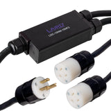 Laird LDC-15NM-15NF2 Edison Power Distribution Splitter Cable