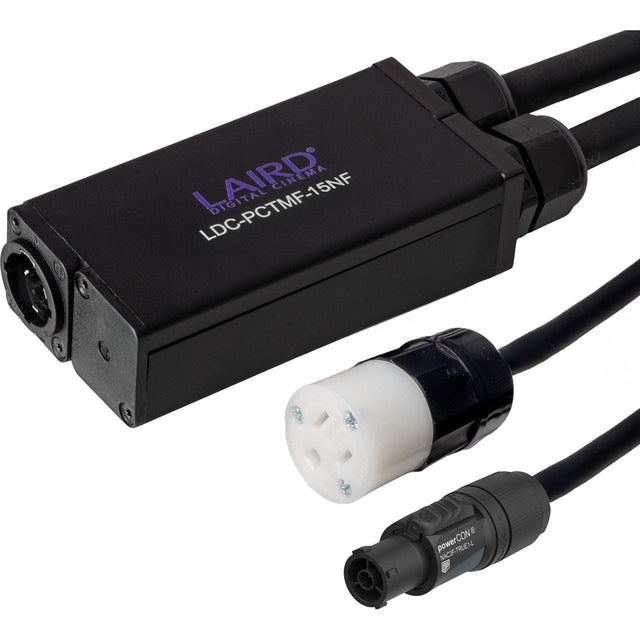Laird LDC-PCTMF-15NF powerCON TRUE1 Power Distribution Splitter Cable
