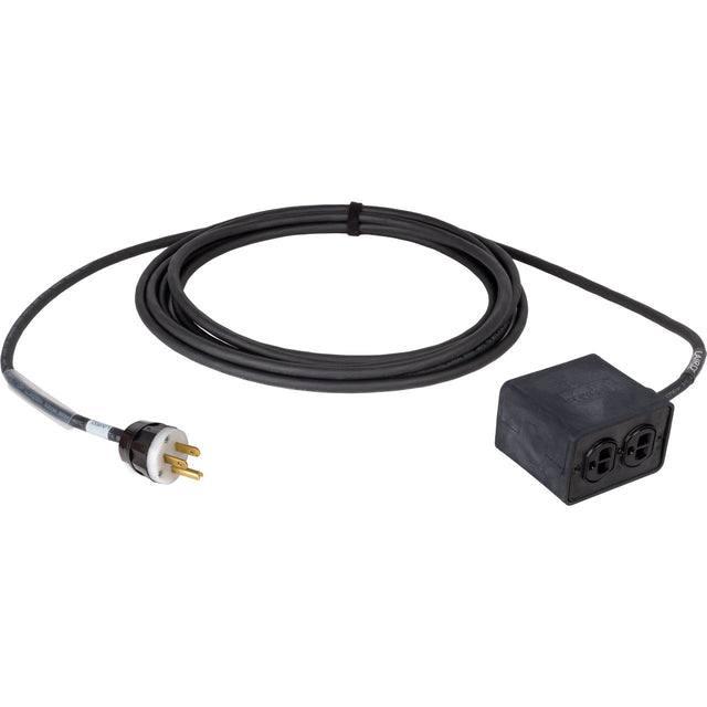 Laird SSPC-NC AC Power Extension Cable with Rubber Quad Box