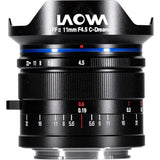 Laowa 11mm f/4.5 FF RL Mirrorless Camera Lenses with Leica, Sony FE, Nikon Z, L Mount, Canon RF, DJI DL Mounts