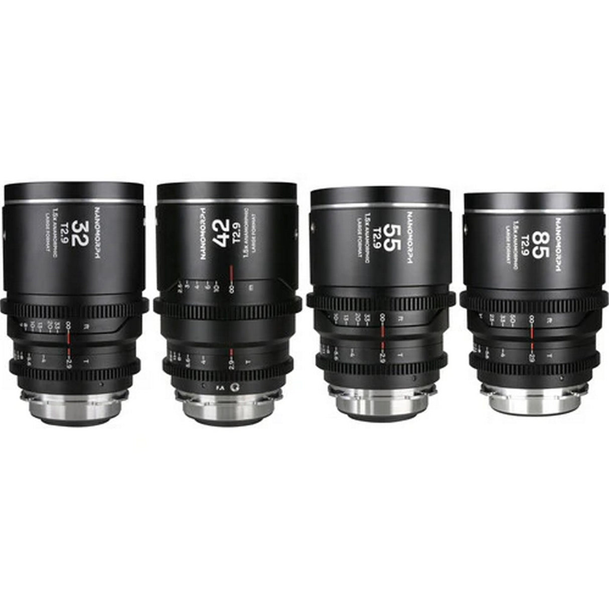 Laowa Nanomorph LF Prime 4-Lens Bundle Kit