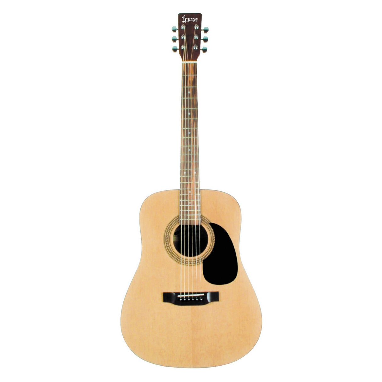 Lauren LA125N 6-String Dreadnought Acoustic Guitar, Natural