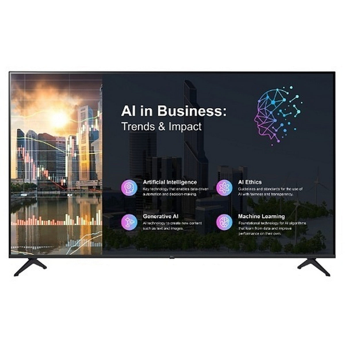 LG 55PK640S0UB 55-Inch 4K UHD Commercial Signage TV