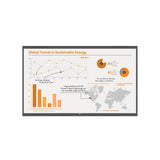 LG 75TR3PN-B CreateBoard Pro 4K Interactive Smart Board, 75-Inch