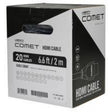 Liberty AV COMET-HMBP COMET 10G HDMI Cable Black - 1.64-Feet (0.5 meters)