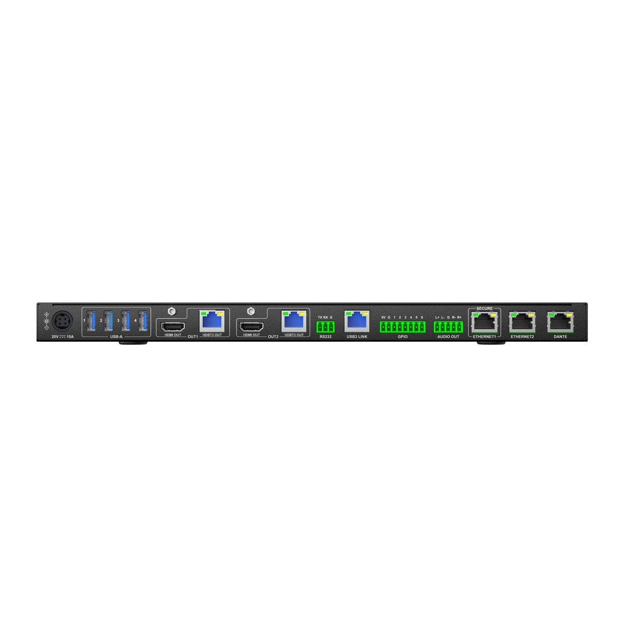 Liberty AV TeamUp+ Series Dual Screen USB3 Collaboration Extender/Switcher