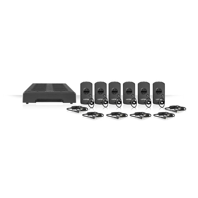 Listen Tech IR6 Advanced DSP IR Receiver 6 Pack - North America
