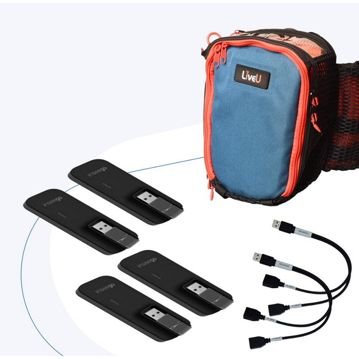 LiveU Solo PRO Connect 4 Modem Bundle, Worldwide