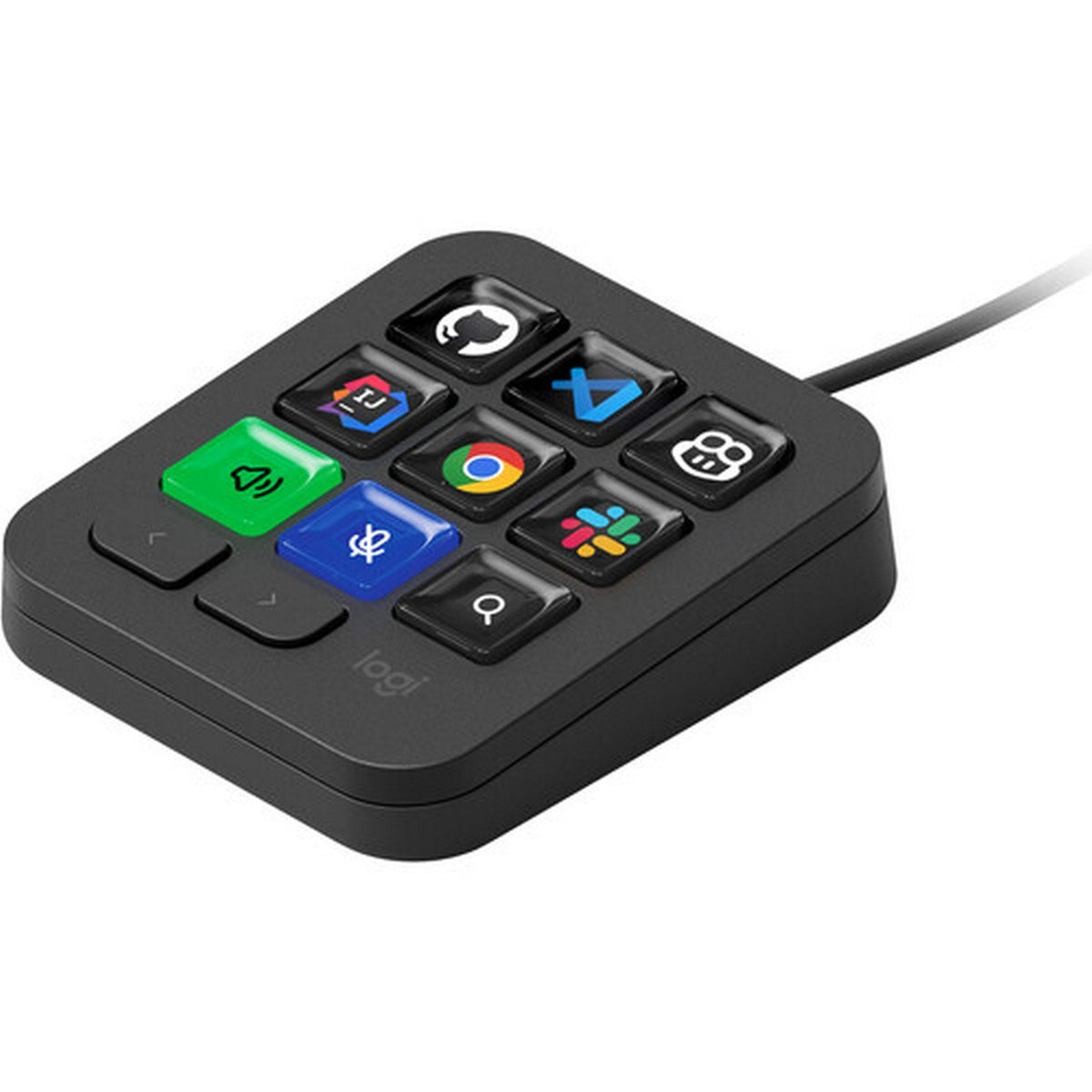 Logitech MX Keypad 9-Key USB-C Programmable Macro Pad