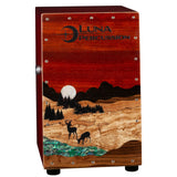 Luna Guitars Vista Deer Cajon with Bag