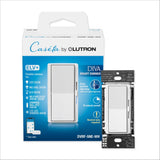 Lutron DVRF-5NE-WH Caseta Diva Smart Dimmer Switch for ELV+ Lighting, White