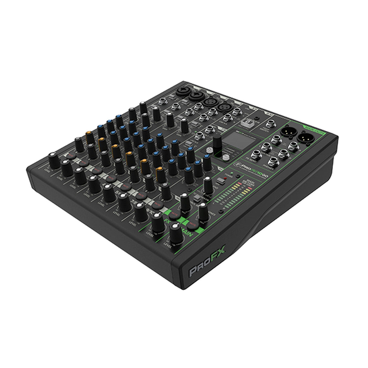 Mackie ProFX10 GO 10-Channel USB-C Rechargeable Battery-Powered Analog Mixer