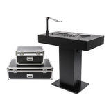 Magma Groove Terminal Modular DJ Booth, Black