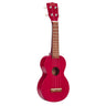 Kahiko Series Sengon Mahogany 4-String Ukulele, Transparent Red