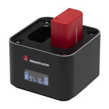 Manfrotto ProCUBE 3 Professional Twin Charger for Select Olympus Batteries