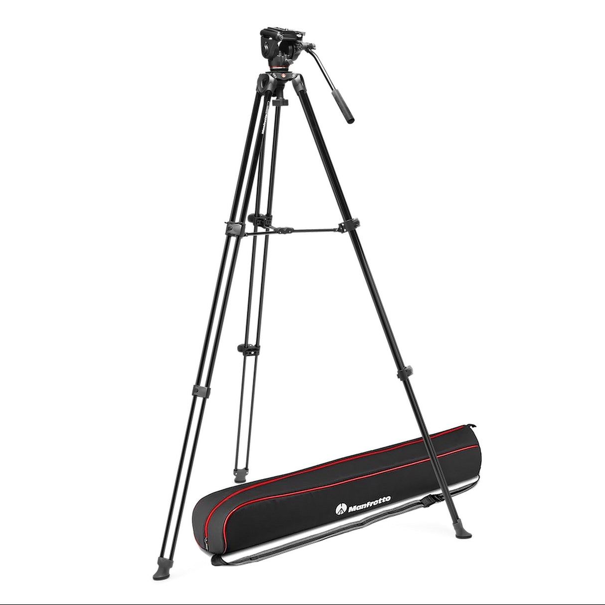 Manfrotto 500X Fluid Head with Aluminum Tripod Kit