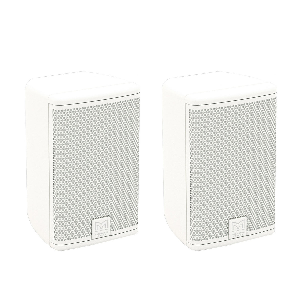 Martin Audio A40-W ADORN 4-Inch Passive Two-Way On-Wall Loudspeaker, White, Pair