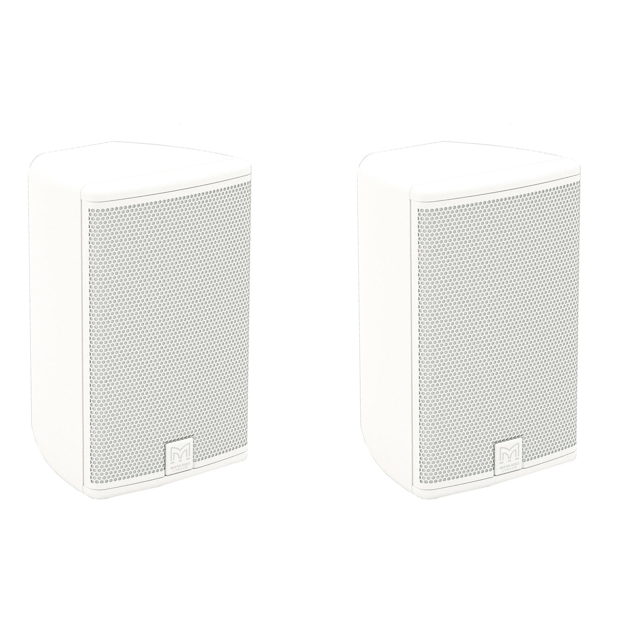 Martin Audio A55-W ADORN 5.25-Inch Passive Two-Way On-Wall Loudspeaker, White, Pair