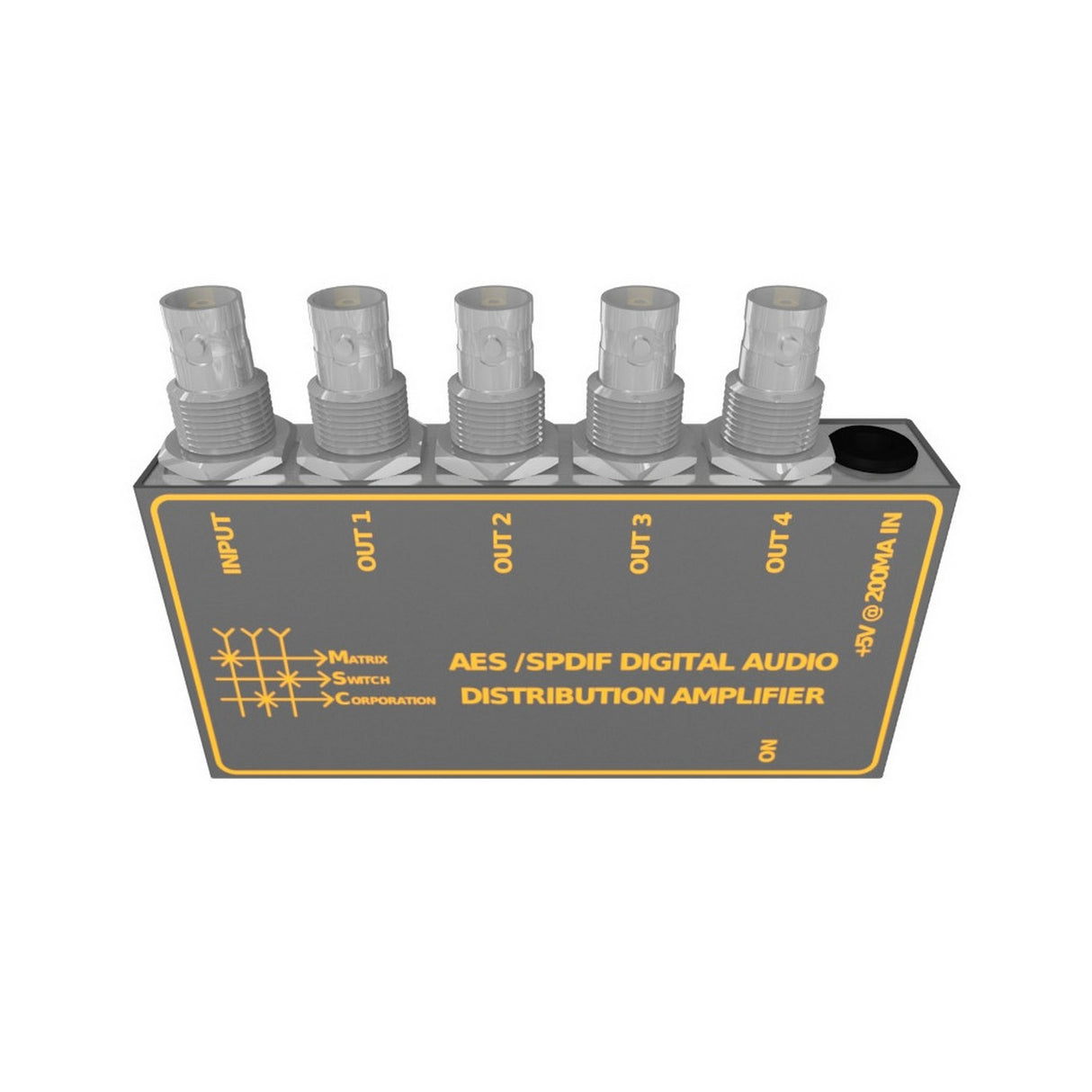 Matrix Switch MSC-AES/SPDIF4 4 Output AES/SPDIF Digital Audio Distribution Amplifier
