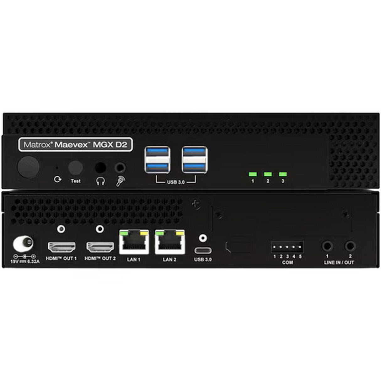 Matrox Maevex MGX D2 Dual 4K60 AV-over-IP Decoder
