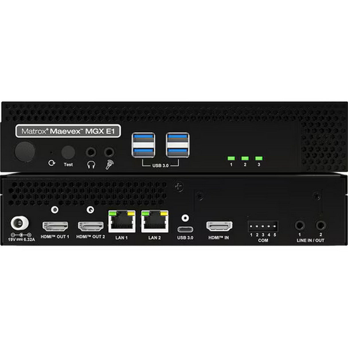 Matrox Maevex MGX E1 Single-Channel 4K60 AV-over-IP Encoder