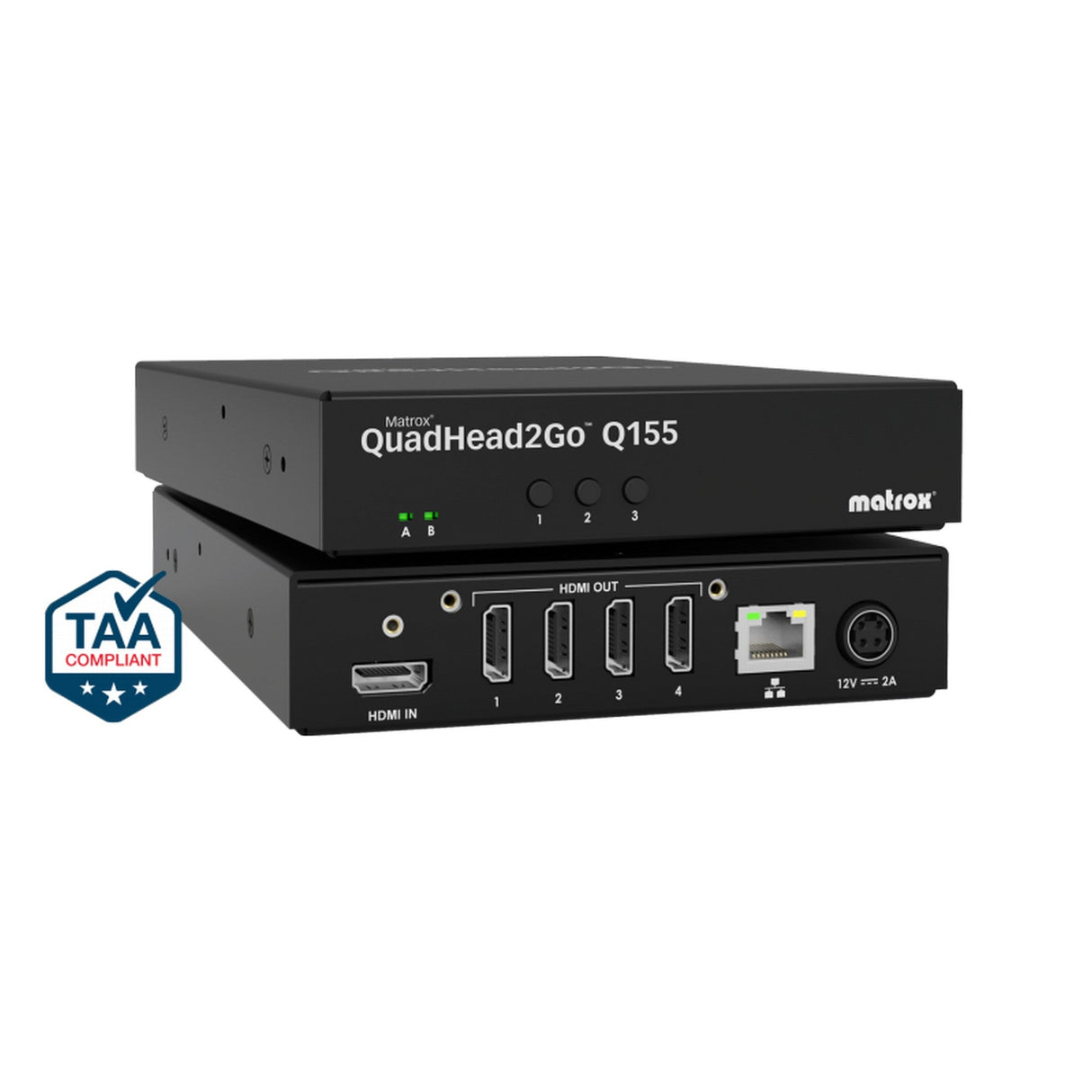 Matrox Q2G-H4K2 QuadHead2Go Q155 Multi-Monitor Controller