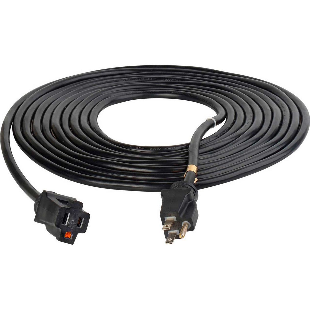 Milspec D16624025 ProPower Cordset 12/3 AC Extension Cord Black, 25-Feet