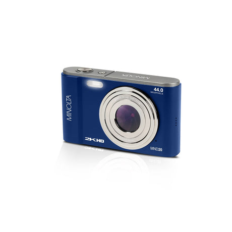 Minolta MND20 44 MP 2.7K Ultra HD Digital Camera Blue