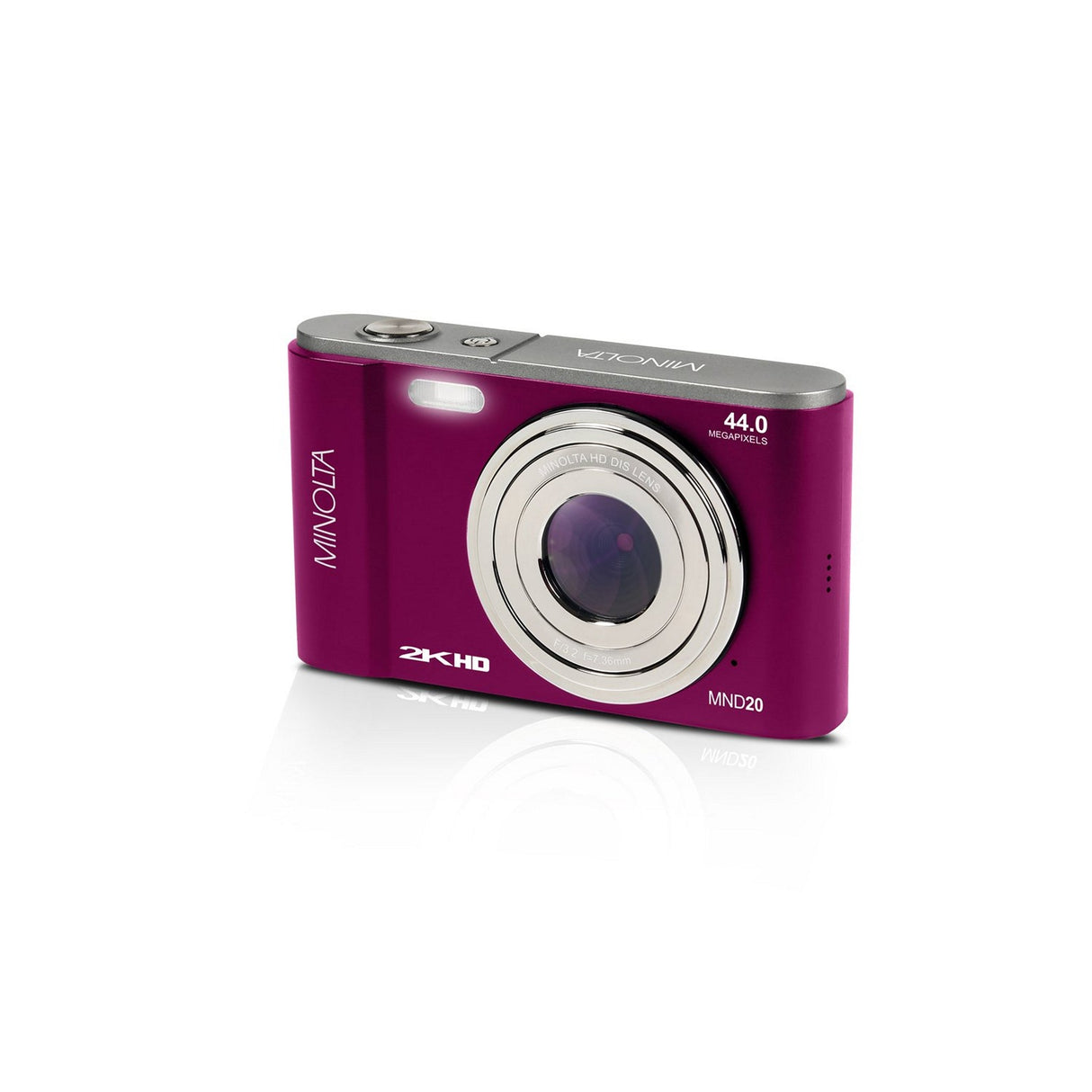 Minolta MND20 44 MP 2.7K Ultra HD Digital Camera Magenta